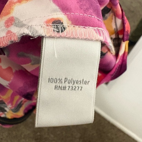 LC Lauren Conrad Floral Tank Top - Black, Pink, Yellow - Picture 2 of 6